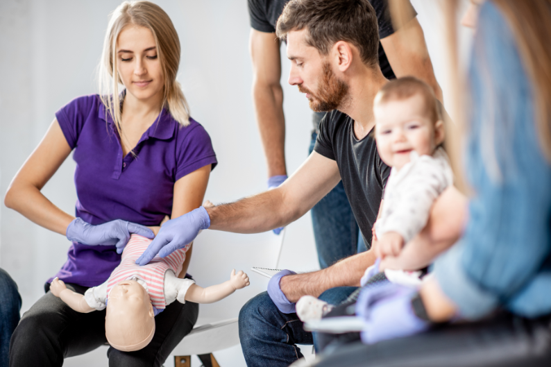 CPR and baby first aid