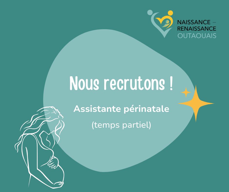 Assistante périnatale (Temps partiel) remplacement